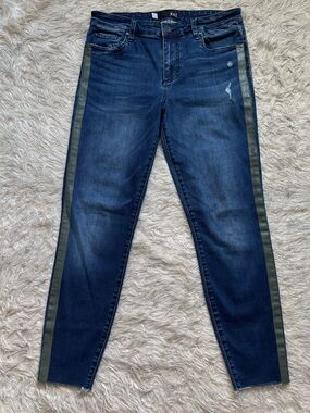 Kut From The Kloth Blue Women’s Connie High Rise Ankle Skinny Jeans Size 8